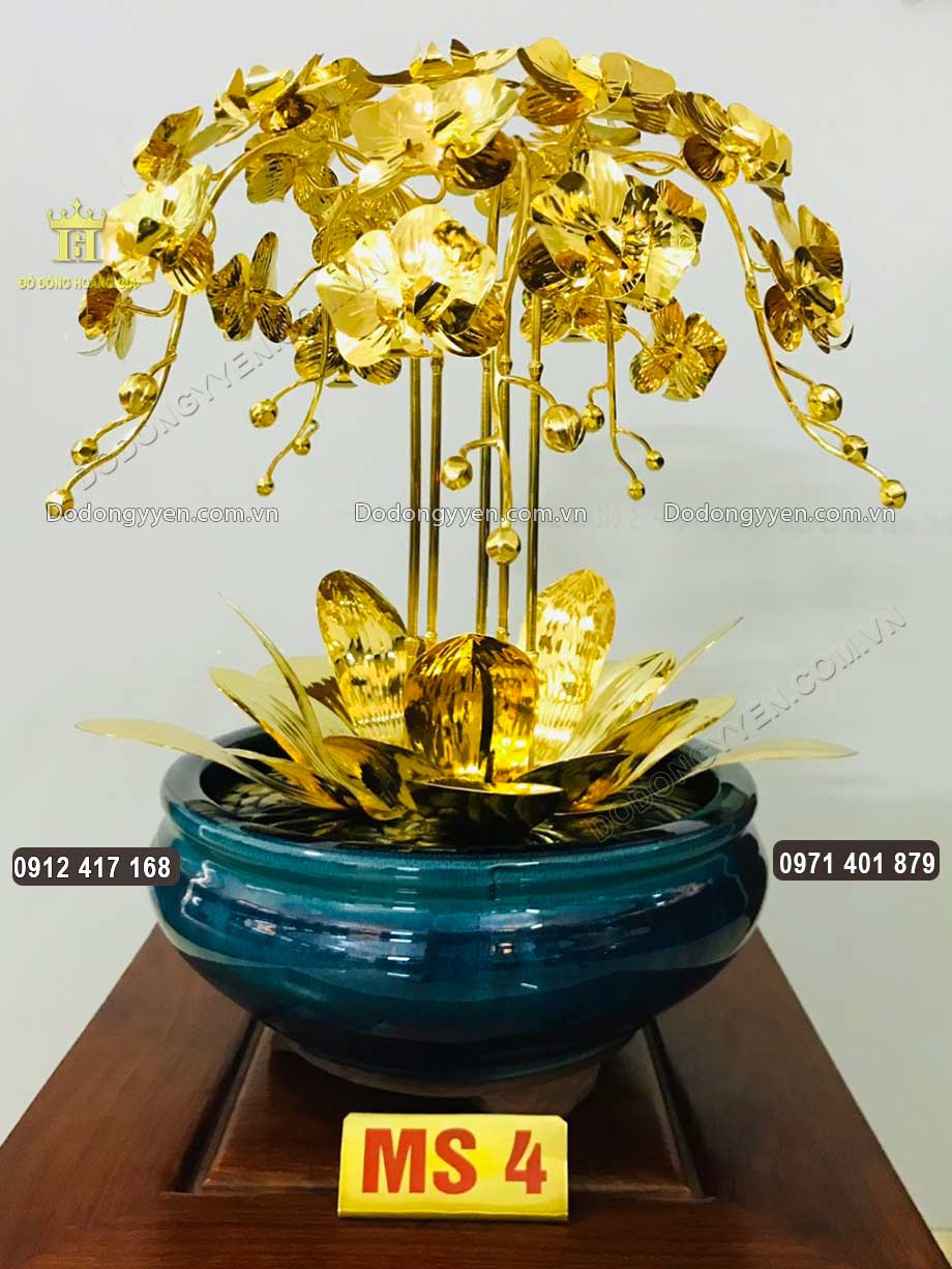 Mẫu chậu hoa Lan 04